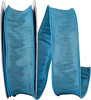 Vista 34 de Reliant Ribbon 92975W-056-10F Dupioni Supreme - Listón con borde de alambre, 4 pulgadas x 10 yardas, color menta