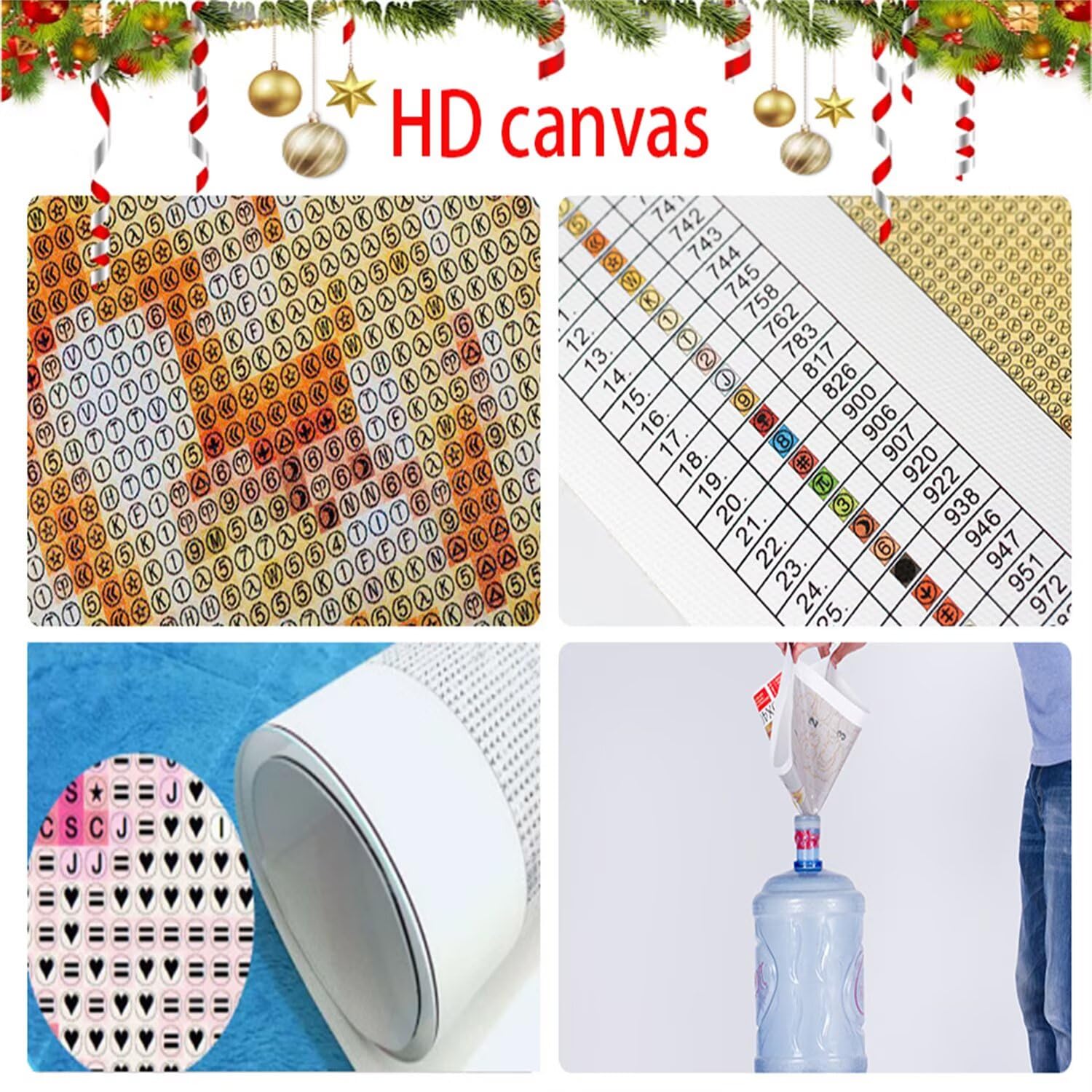 Diamond Painting Essen Diamond Painting Kinder 60x120cm Nudeln, Bastelset Kinder ab 10 Jahre, DIY 5D Runder Vollbohrer Diamanten Malerei Anfänger, Strass Stickerei Kreuzstich Bilder Décor sjke-675