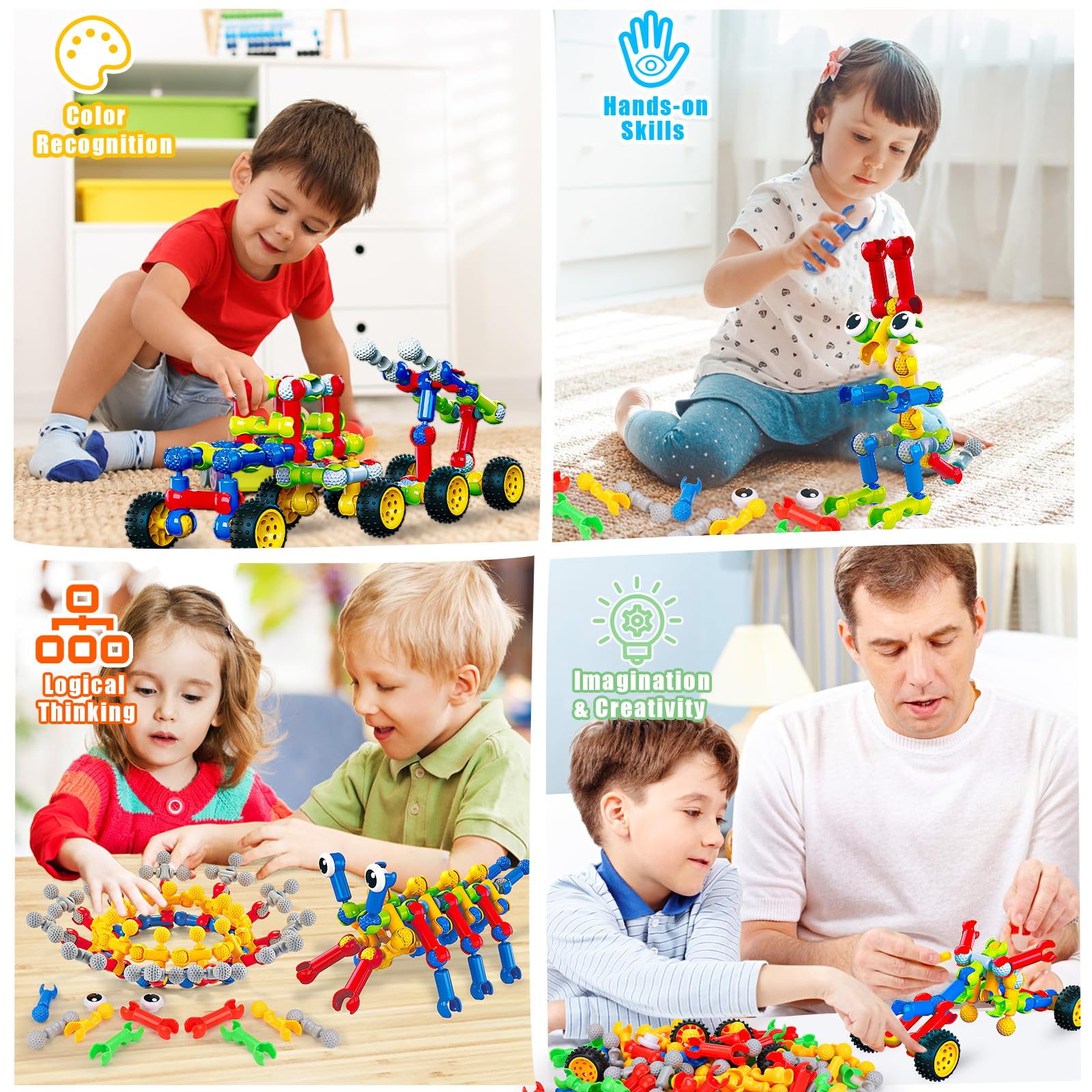 Kids STEM Building Toys for 4 5 6 7 8+ Year Old Boys Gifts - Image 4