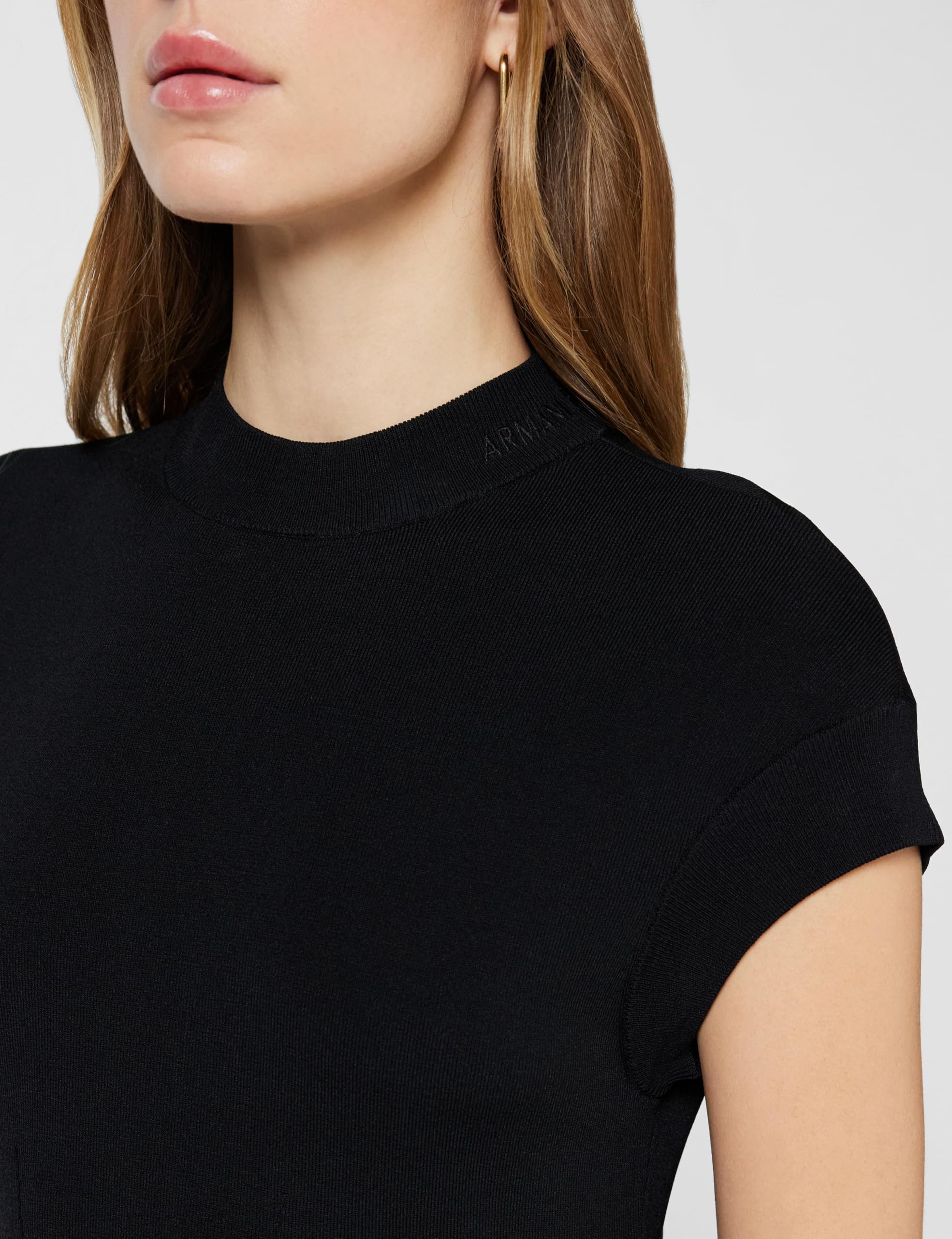 Armani Exchange Knitted Bodycon Dress NAN Donna (Pacco da 1)