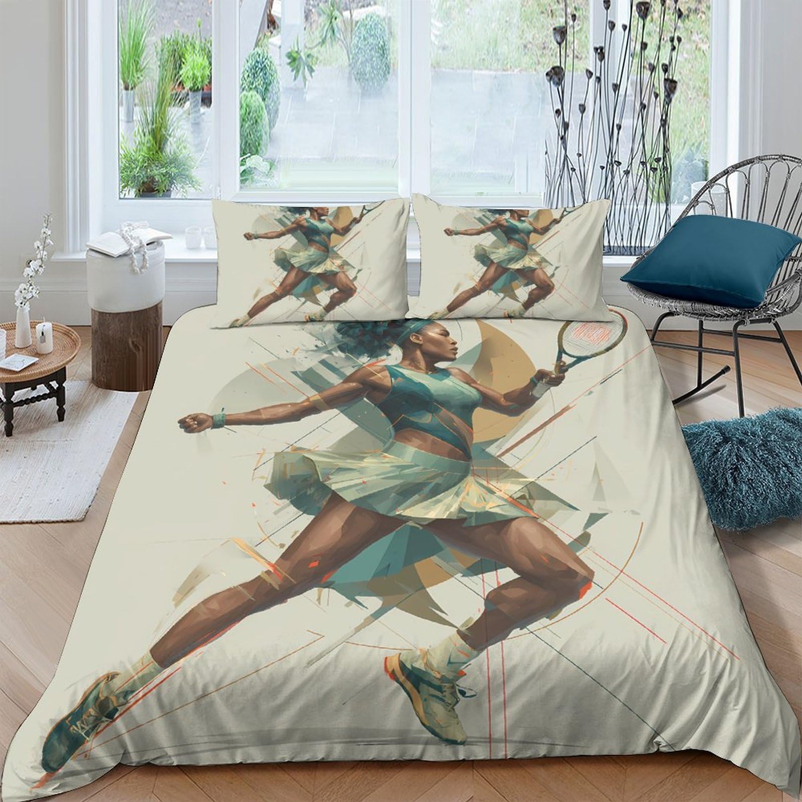 Ctjqhvkz Style-8 3D Printed Running Athlete Fitted Sheet Microfiber Soft Breathable Urban Sports Mattress Cover For Bedroom Dorm Mattress Decor Single（135X200cm）
