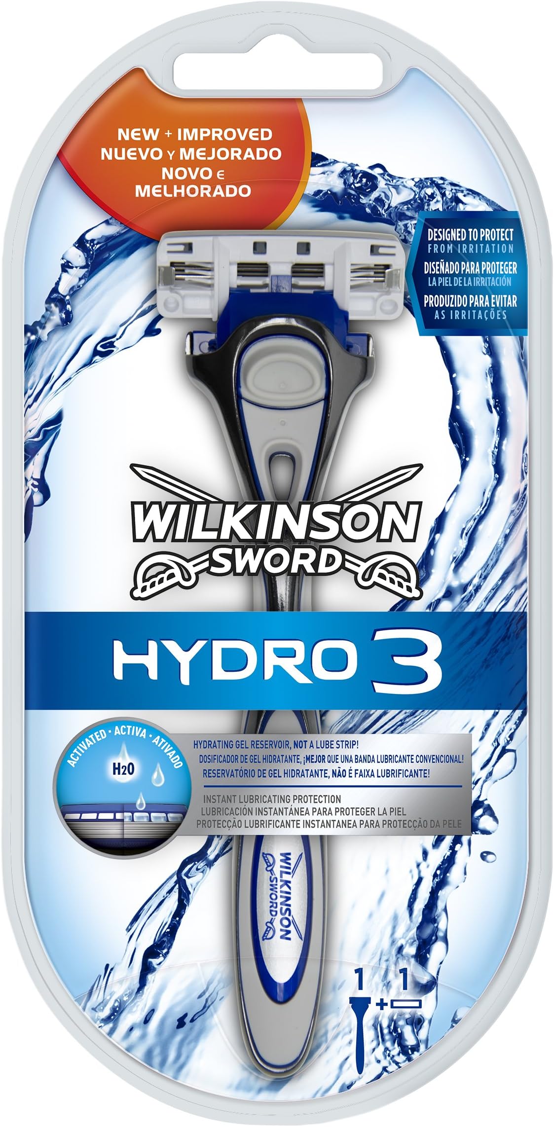 Hydro 3 Men's Razors and blades
