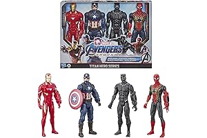 Marvel Avengers Titan Hero Series Deluxe Action Figure Set