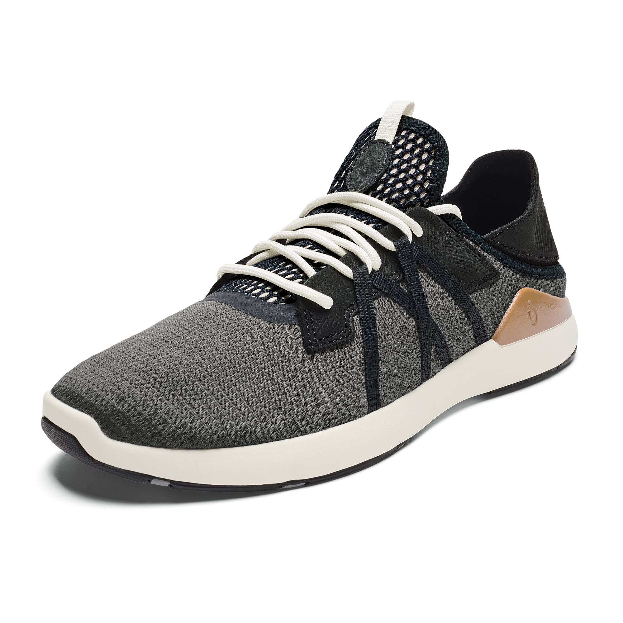 OLUKAI Mio Li Mens Everyday Athletic Shoes Versatile Casual Sneaker Breathable Comfortable Mesh Cushioned Arch Support Secure Fit