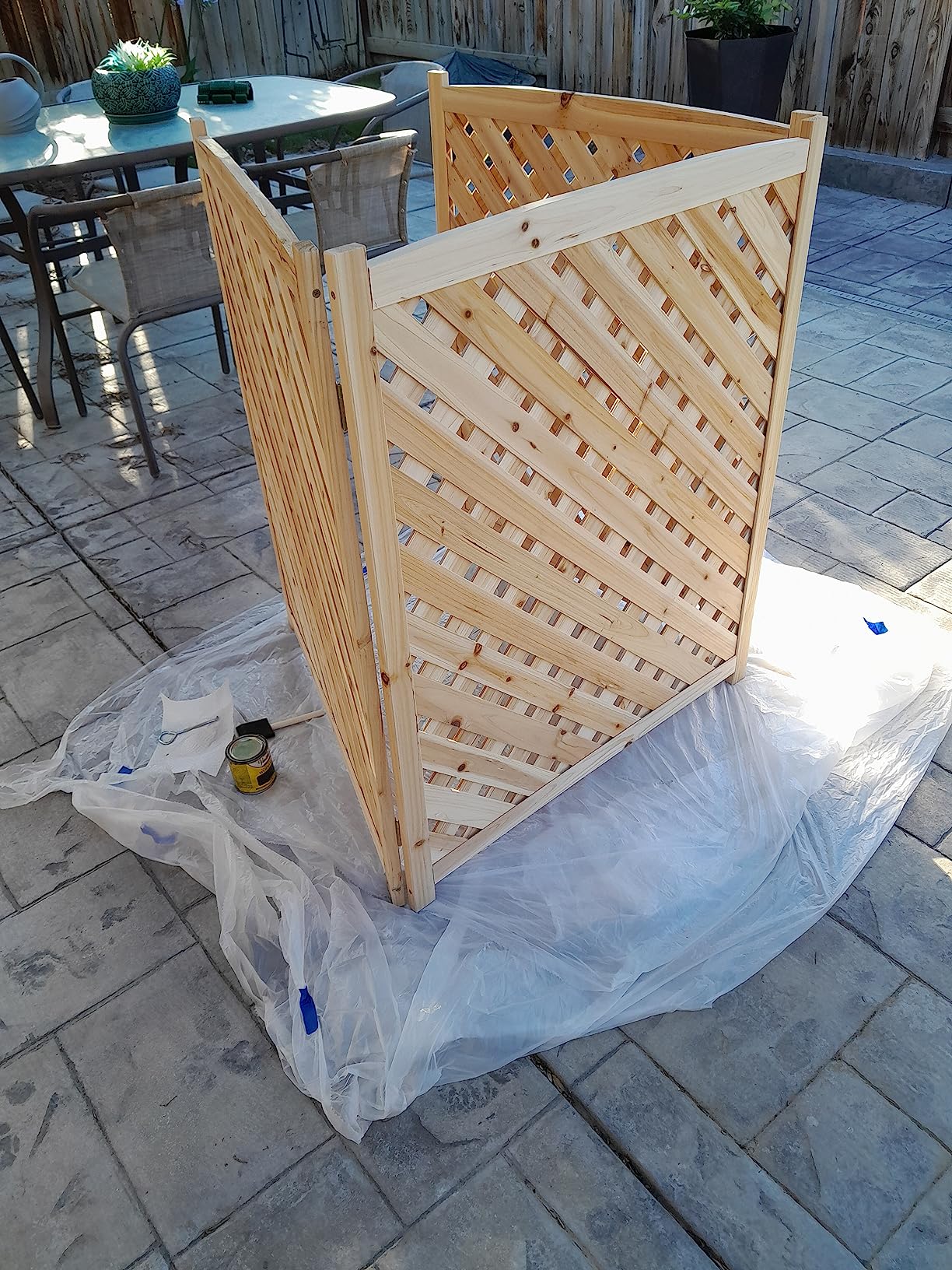 18/mo Finance CASTLECREEK Air Conditioner Fence Screen, AC Covers for Outside to Hide Air