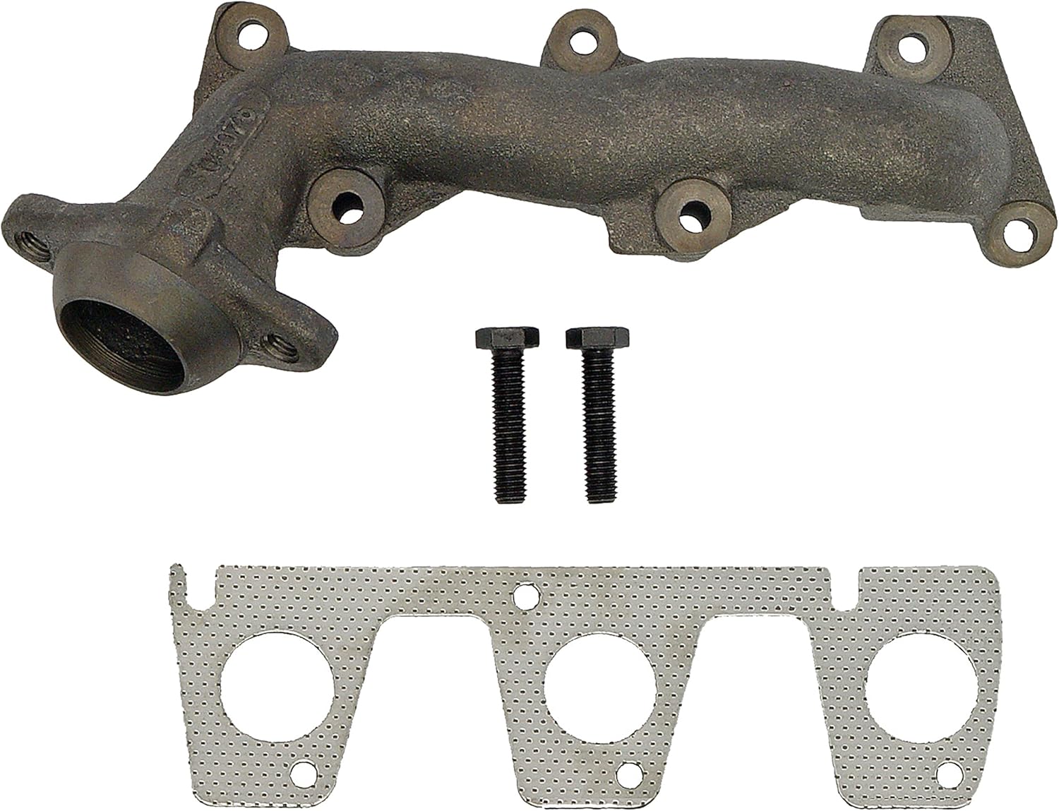 Dorman 674-412 Passenger Side Exhaust Manifold Kit - Includes Required Gaskets and Hardware Compatible with Select Ford Models