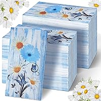 Vista 7 de Karenhi 200 piezas Servilletas de papel de otoño de Acción de Gracias Toallas de mano desechables de calabaza para baño 2 capas Toallas de baño