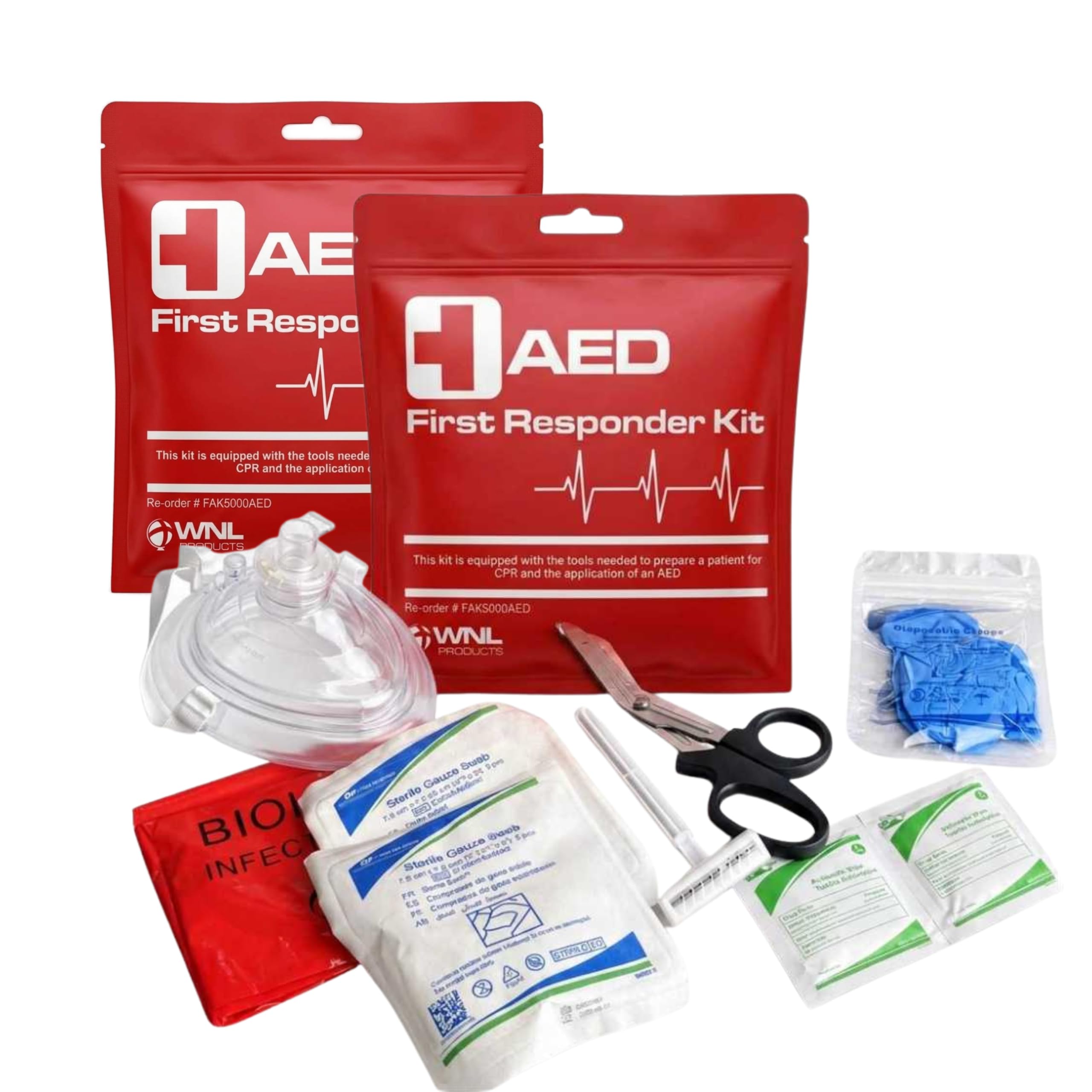 AED First Responder Kit - FAK5000AED -5