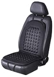 FREMONT AUTO Car Seat Cover Breathable Seat Protector- Made with Premium Polyester and Massage Magnet Bubble Cushion - Adjustable for Cars Truck SUV Vans, Airbag Compatible (Black 1PC)