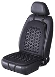 FREMONT AUTO Car Seat Cover Breathable Seat Protector- Made with Premium Polyester and Massage Magnet Bubble Cushion - Adjustable for Cars Truck SUV Vans&comma; Airbag Compatible &lpar;Black 1PC&rpar;