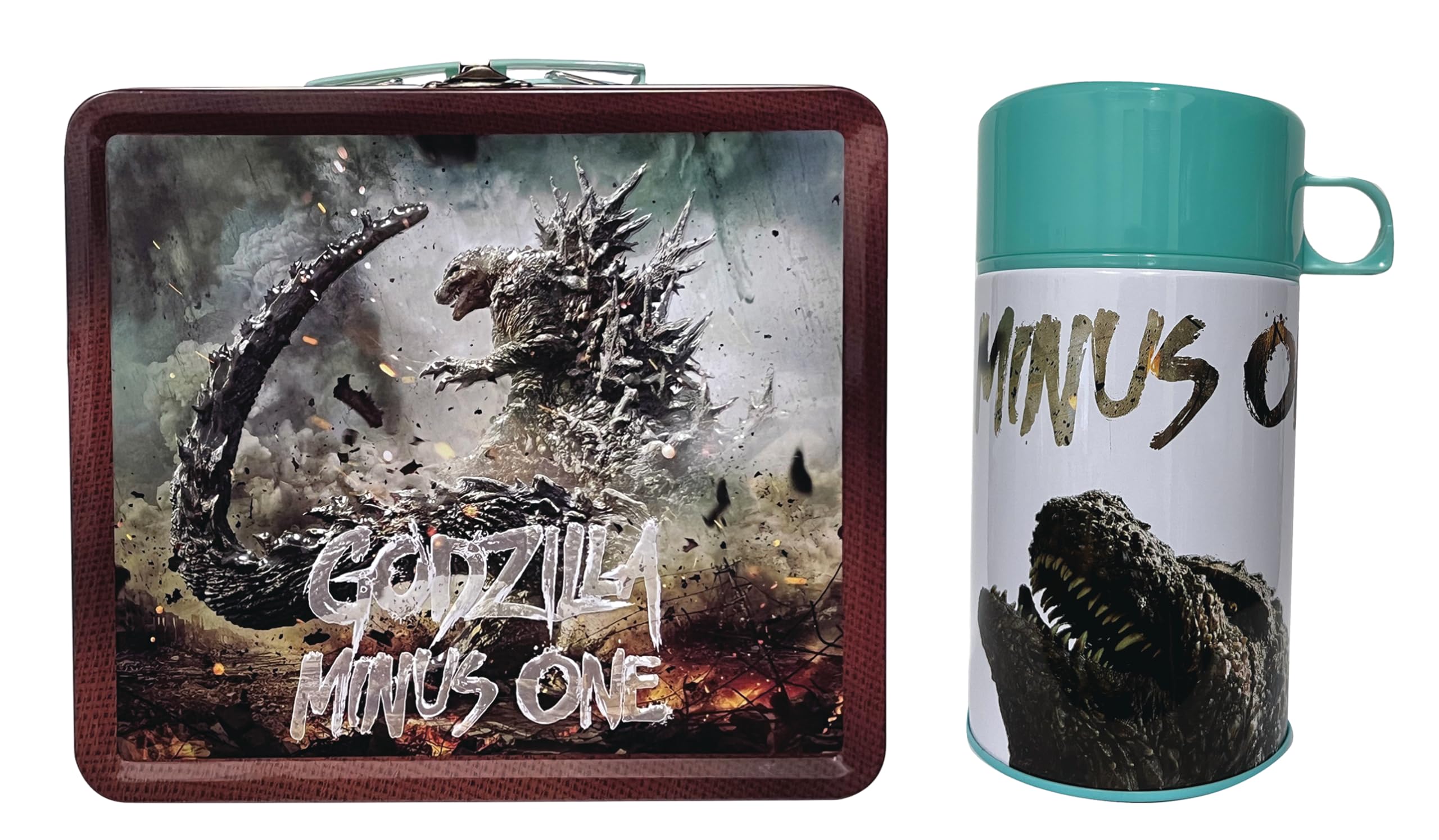 Surreal Entertainment Godzilla Minus One Tin Titans Previews Exclusive Lunch Box with Beverage Container