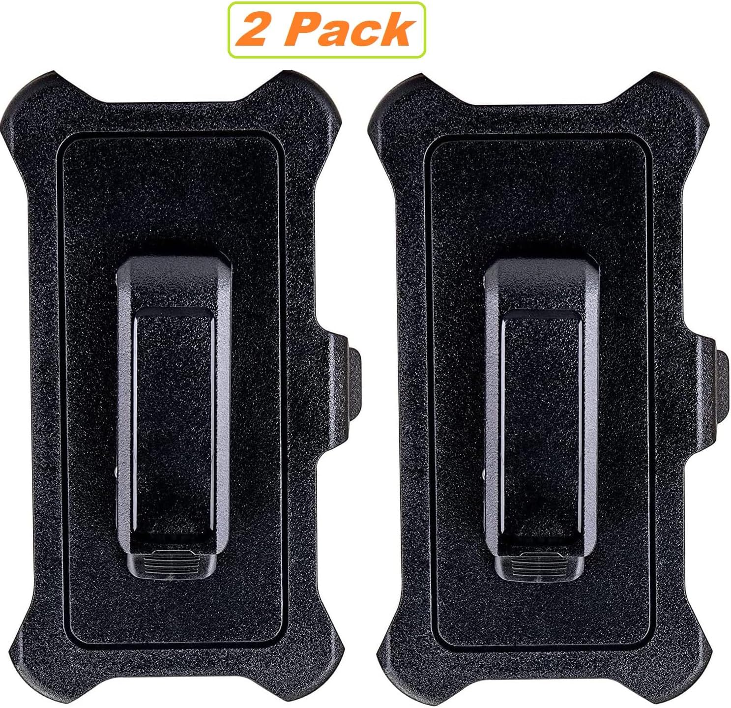 [2 Pack] Belt Clip Holster Compatible with Otterbox Defender Series Pro/Pro XT Case iPhone 16 Pro Max (6.9’’|Case Not Included) - Image 4
