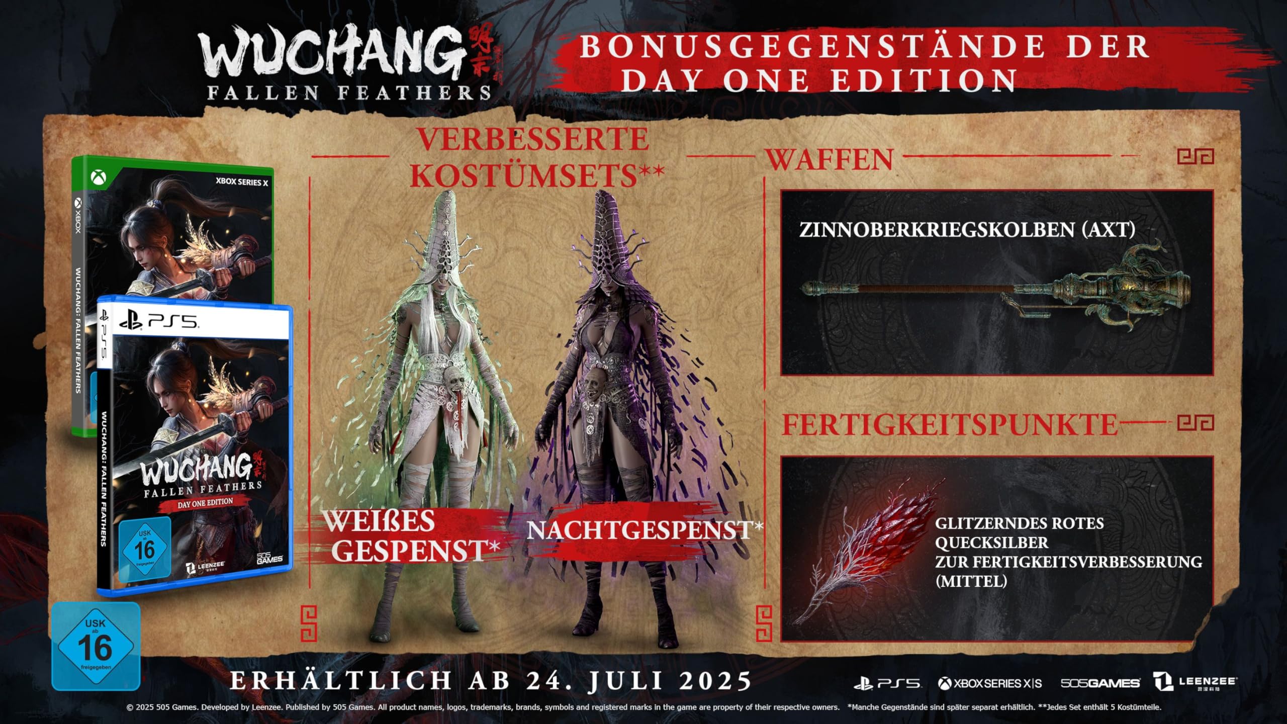 WUCHANG: Fallen Feathers Edición Day One - PS5