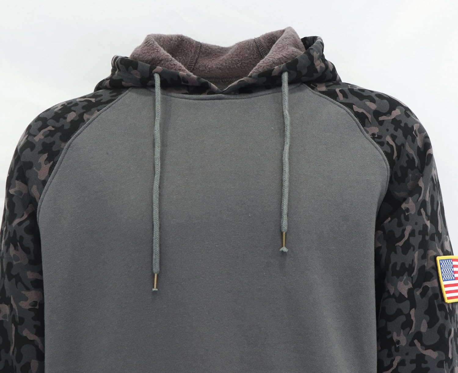 BOCOMAL FR Hoodies Pullover Camouflag 10.5oz Cottoon Fleece Flame Resistant Men's Hooded Sweatshirts - Image 4