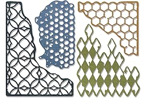 Sizzix 660978 Thinlits Die Set Alphabet Metal Letterpress Uppercase M