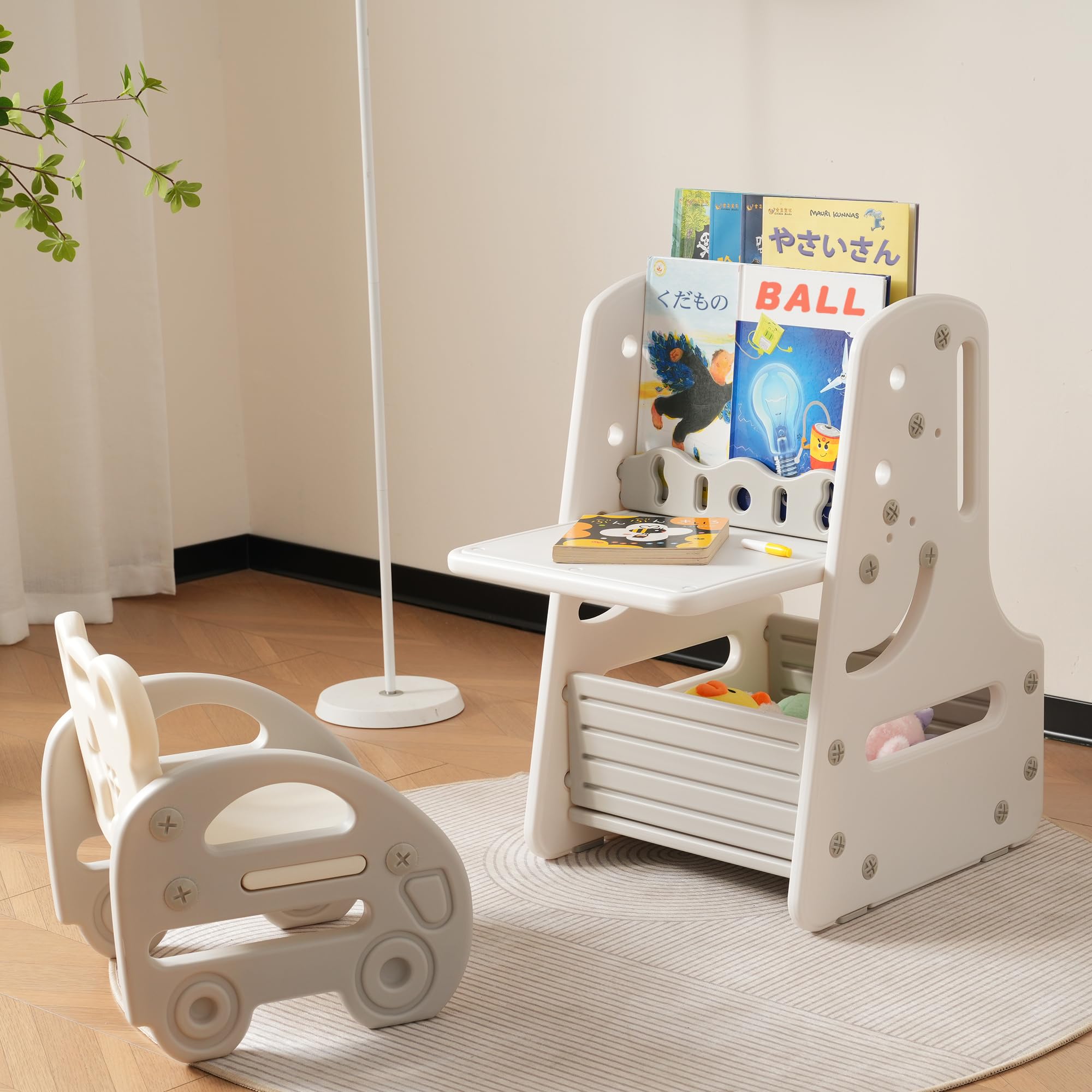 保育園 幼稚園 子供用 勉強机 折りたたみ キャンプ バーベキュー 2脚セット 保育園 テーブル 幼稚園 机 折りたたみ 高さ調節 E-EUC-0960 幅