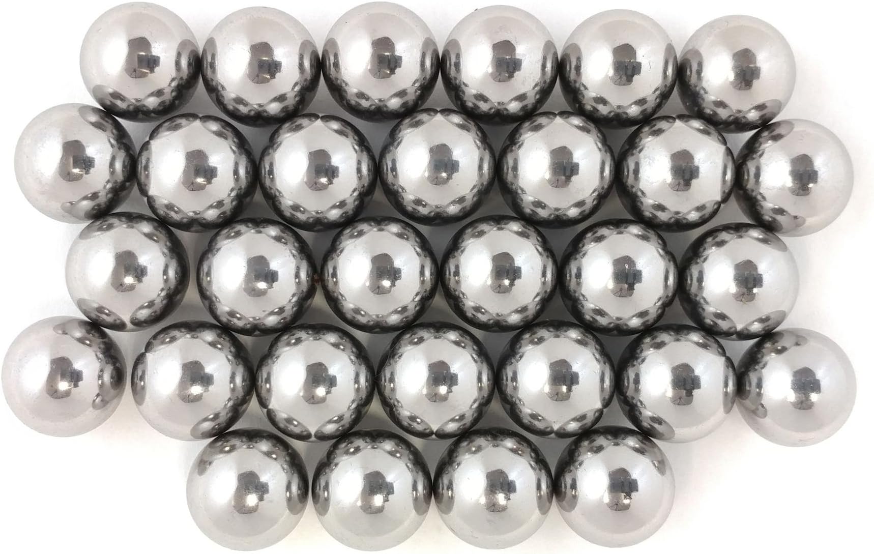 5/8" (15.9mm) Chrome Steel Bearing Balls for Paracord Monkey Fist Core (Pack of 30)