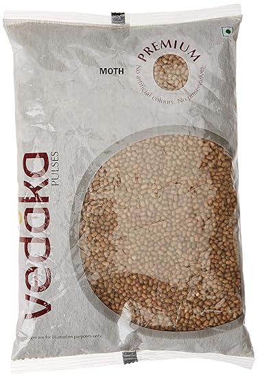 Amazon Brand - Vedaka Premium Unpolished Moth bean (Matki), 1kg