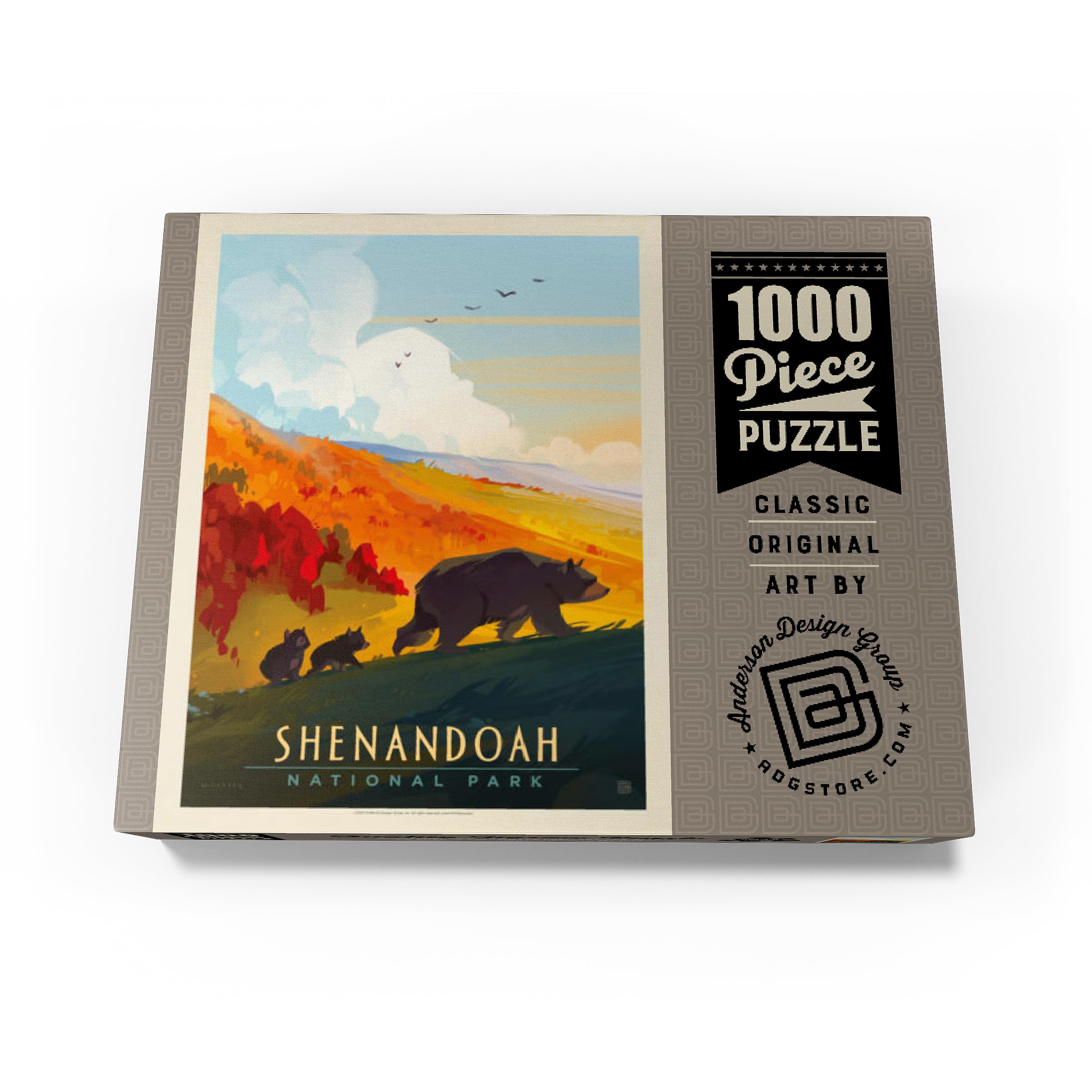 Amazon.com: MyPuzzle Shenandoah National Park: Mama Bear & Cubs