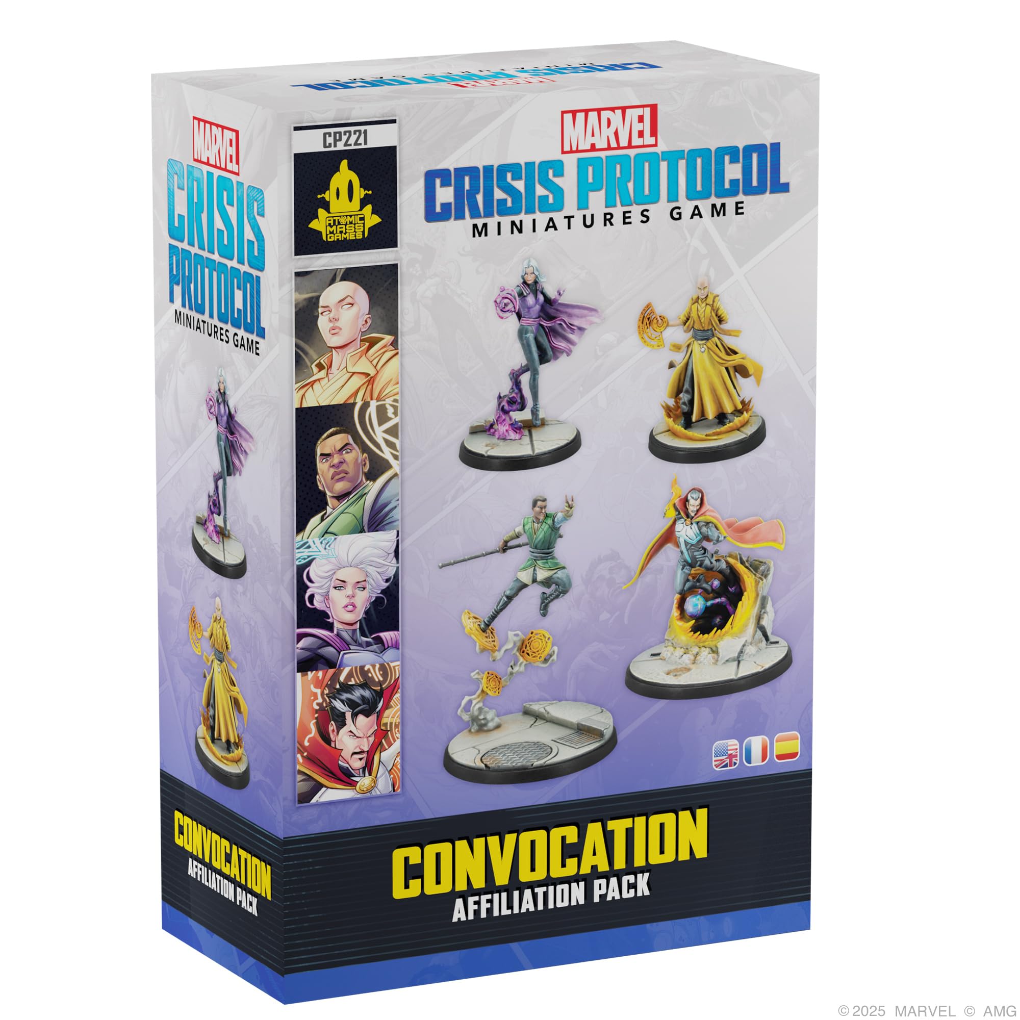 Asmodee | Marvel: Crisis Protocol Convocation Affiliation Pack | Tabletop Card Game Expansion | Ages 14+ | 2 Players | 90+ Minutes Playing Time