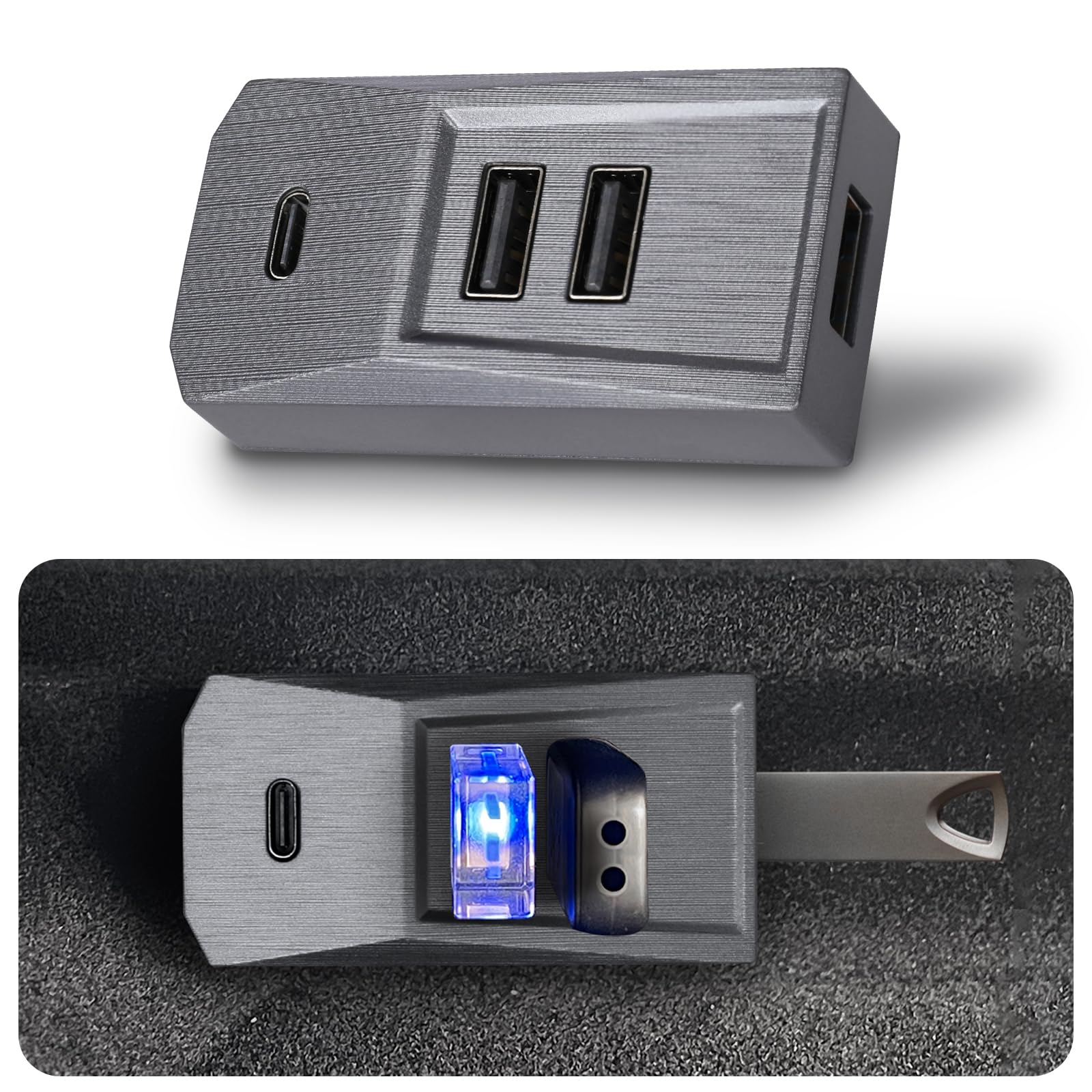 USB Hub Glove Box