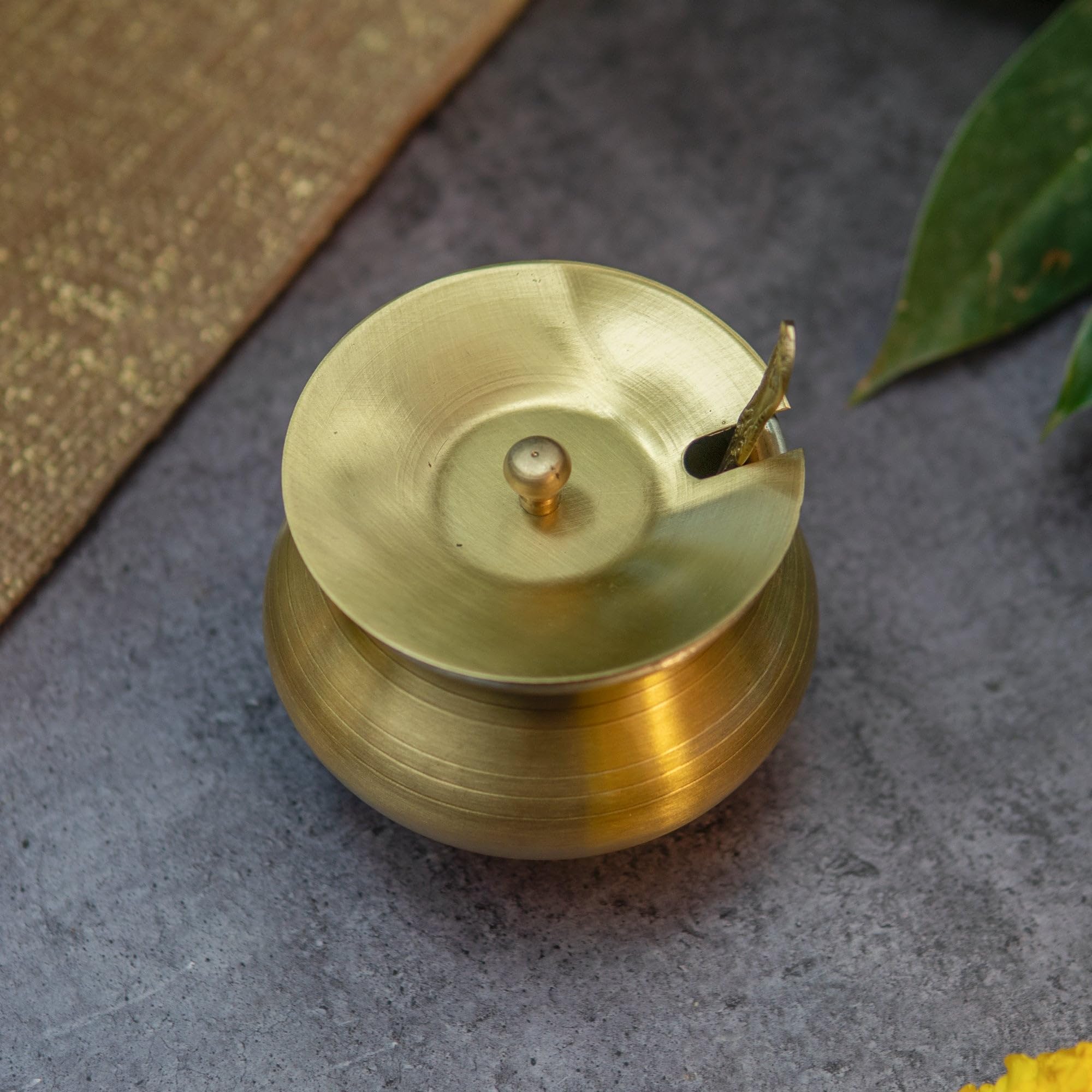 See full amazon price history chart for AMBI Pure Brass Ghee Pot (Matte) With Spoon - Gold Finish, 350 ML Brass Oil/Ghee Storage with protective Tin Coating on the Inside, Kitchen, Dining and Gifting AMBI Pure Brass Ghee Pot (Matte) With Spoon - Gold Finish, 350 ML Brass Oil/Ghee Storage with protective Tin Coating on the Inside, Kitchen, Dining and Gifting (B0DBZQ46JT) Amazon Price History, Amazon Price Tracker