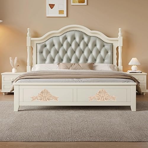 Miniatura 7 de Apliques de madera tallada en madera tallada calcomanía sin pintar muebles cama puerta gabinete decoración (13,30x14cm11.81x5.52inch)