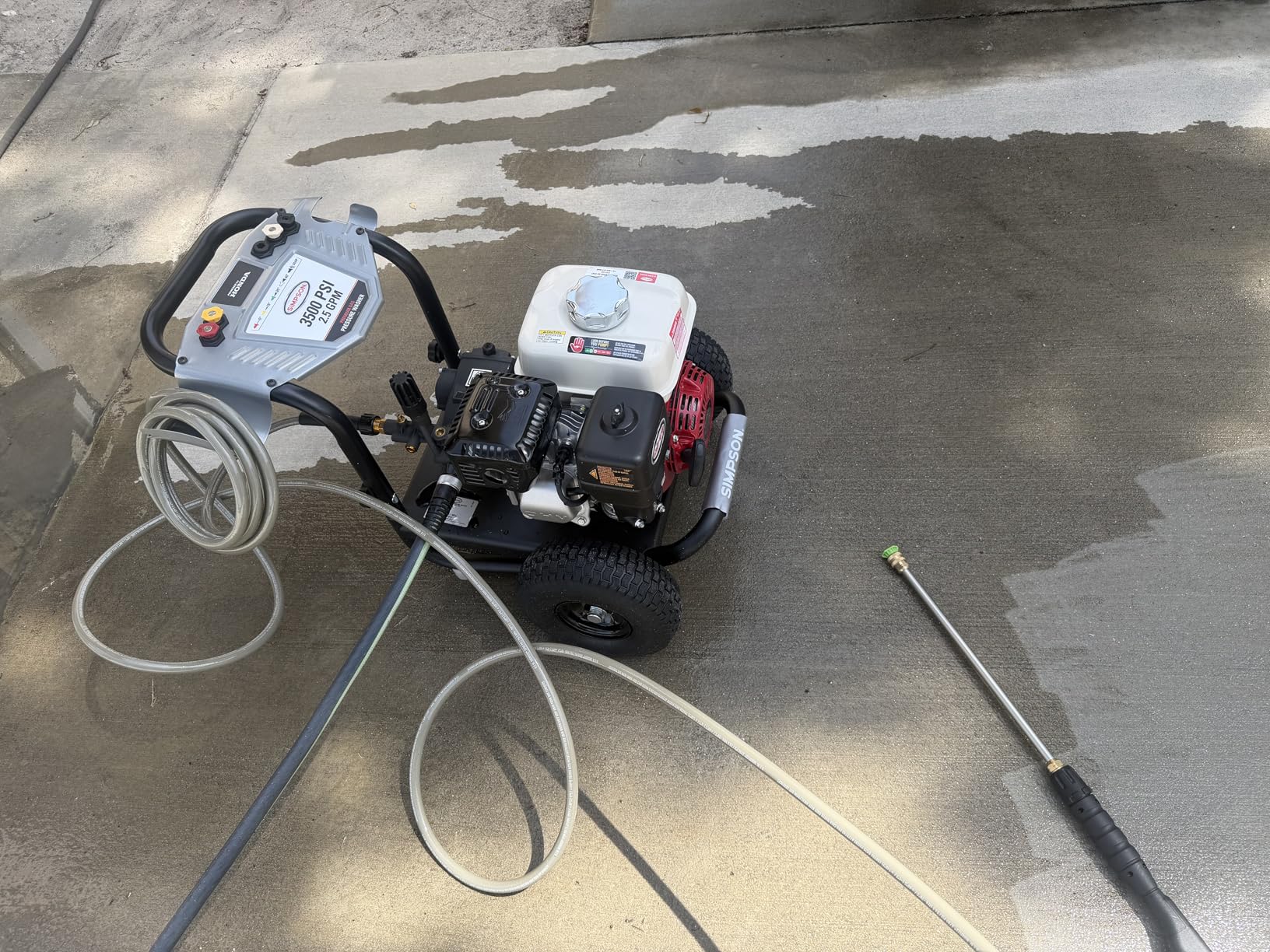 Simpson PS60869 PowerShot 4000 PSI Gas Pressure Washer full view