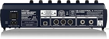 Amazon.co.jp: BEHRINGER B-CONTROL FADER BCF2000(DARK BLUE)000