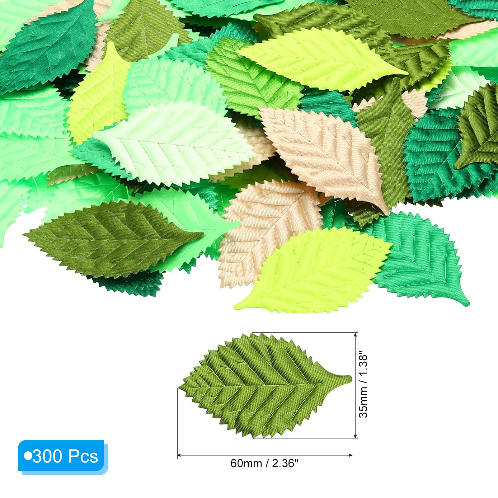 PATIKIL Green Artificial Leaves - Image 2