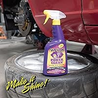 Vista 5 de Wizards Power Clean - Limpiador de ruedas y neumáticos, no cáustico y sin ácido, biodegradable para interiores de automóviles, seguro en todo tipo
