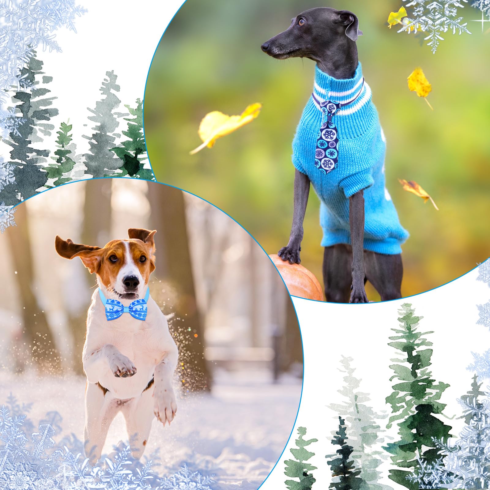 120 Stück Hundehalsband mit Fliege und Halsband, verstellbar, Hundezubehör für kleine Hunde, niedliche Hundehaarschleifen, Katzen-Fliege, Hundehalsband, Dekoration, grundlegende Hundehalsbänder für