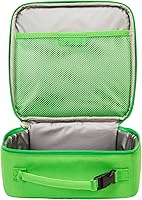 Vista 41 de LEGO Lunch Bag, Durable and Insulated, with Mesh Pouch and Zip Compartment, Perfect for On-the-Go Meals, Blue