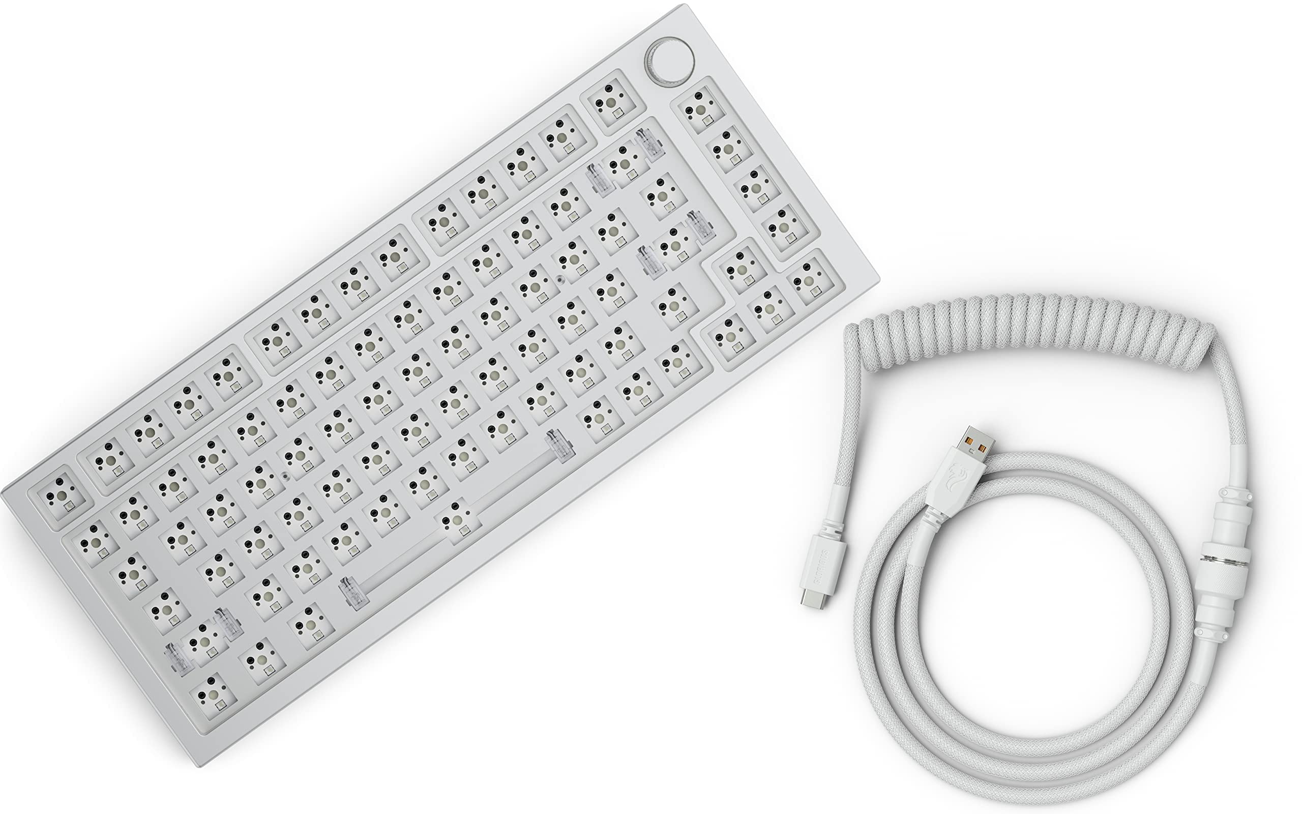 Buy (Bare Keyboard + Coiled Cable) GMMK Pro Bare (75) Premium Modular