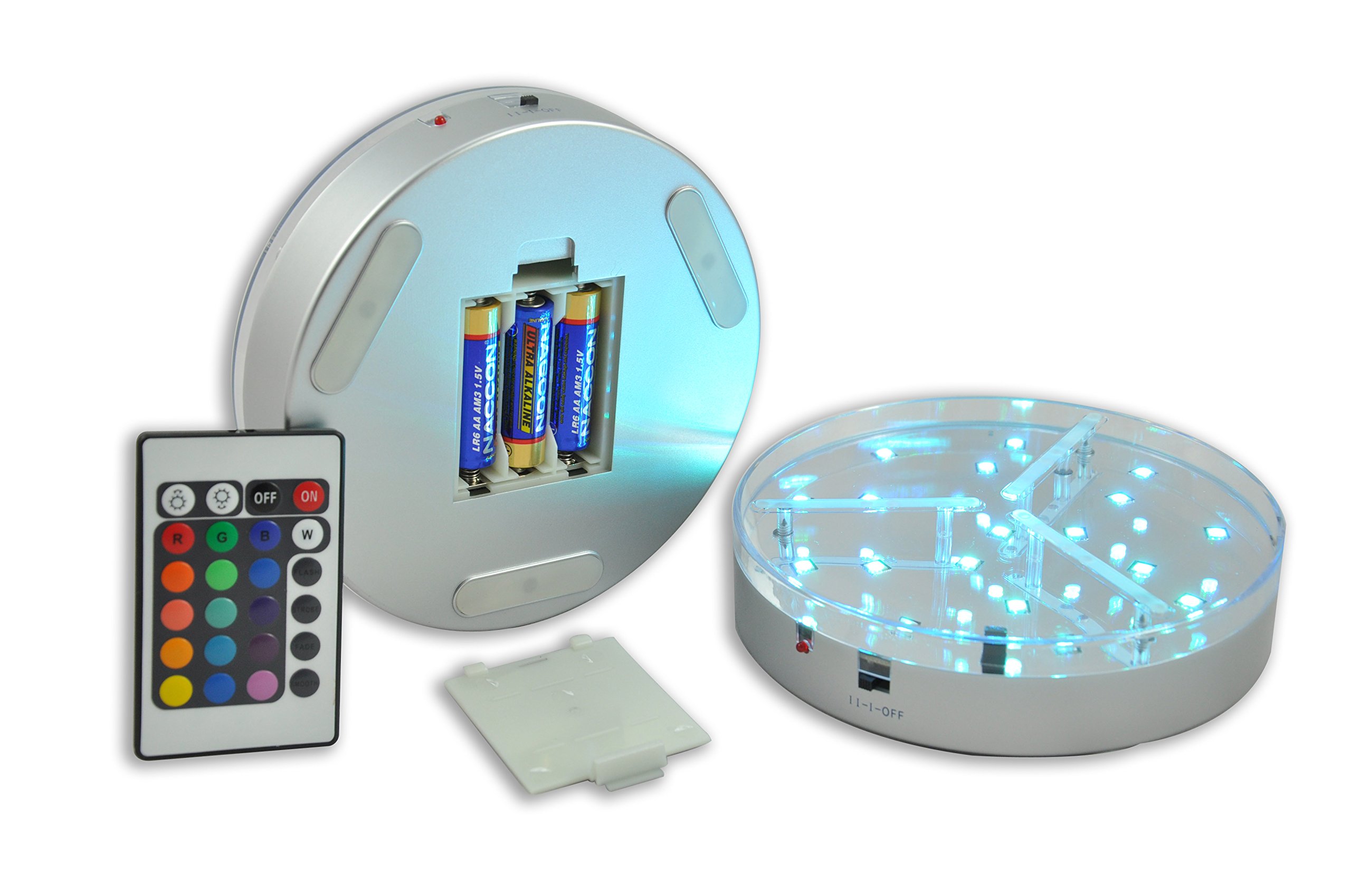 Amazon.com: LED Light Base for Glass Art - 6 Inch RGB 16 Colors
