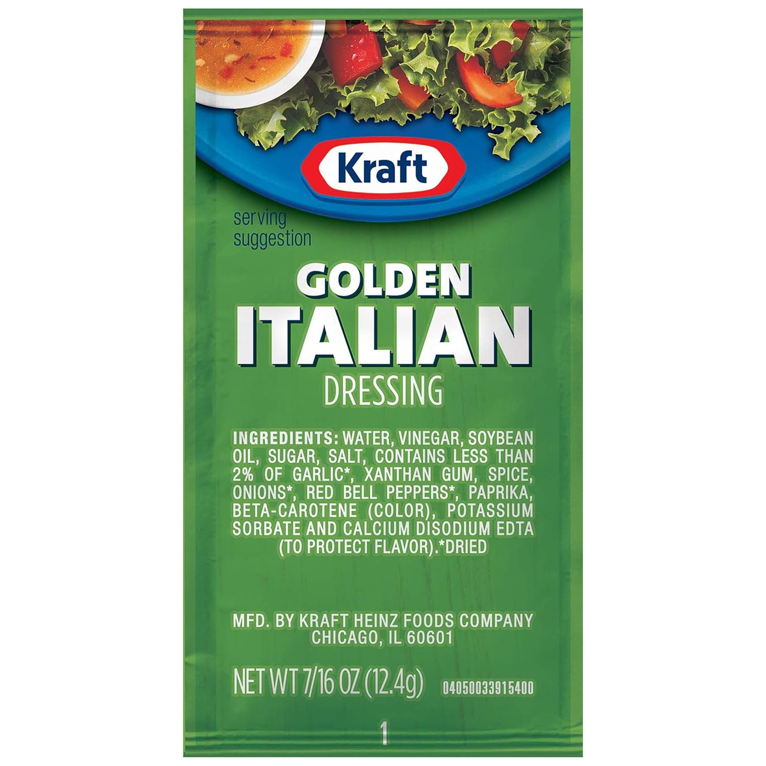 Kraft Golden Italian Salad Dressing Single Serve Packet (0