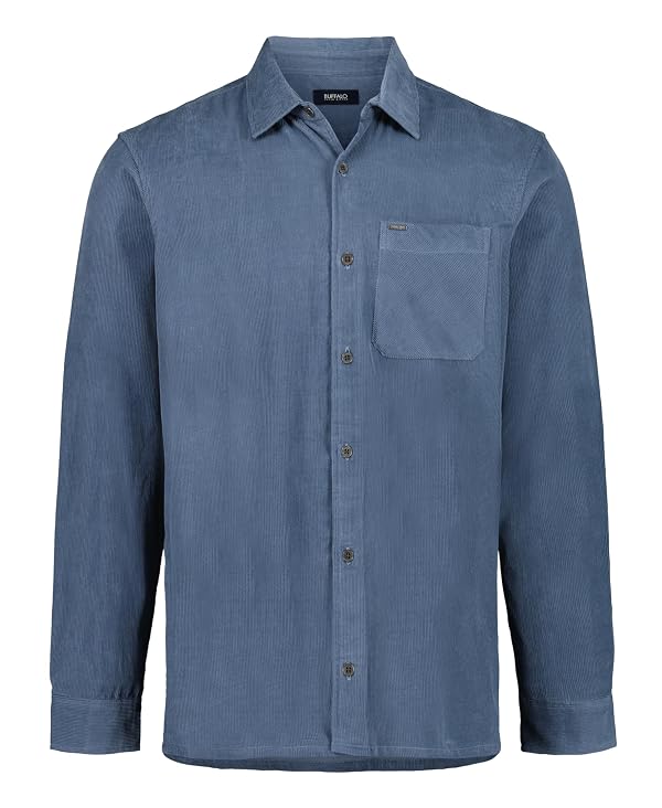 Buffalo David Bitton Men's Long Sleeve Corduroy Button Down, Mirage, Large by Buffalo David Bitton - Used condition - Image 5