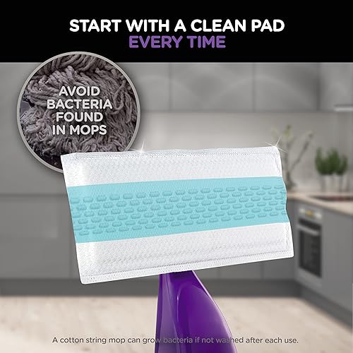 Miniatura 6 de EUREKA Aspiradora ligera para el hogar, potente succión con cable de succión multisuperficie, aspiradora de mano 3 en 1, Blaze Black y Swiffer