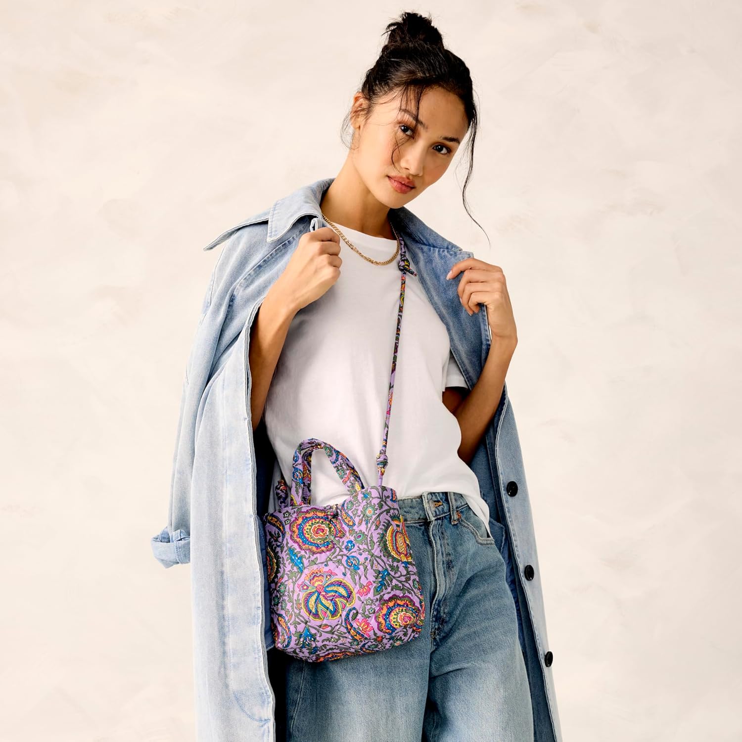 womens Premium Cotton Mini Original Tote Bag - Image 2