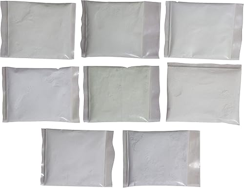 Miniatura 5 de Polvo de pigmento fluorescente de aluminio de estroncio invisible neutro que brilla en la oscuridad, luz negra UV libre de polvo (blanco brilla