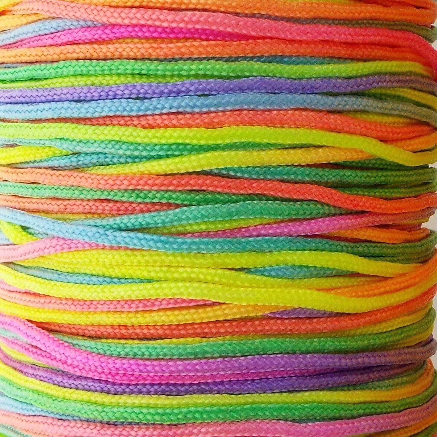 2mm Nylon Cord Braided Strong Light Blind Pull Craft 27 Colours Buy 2 4 8m 123D, 09 Multicolour, 4 Metres