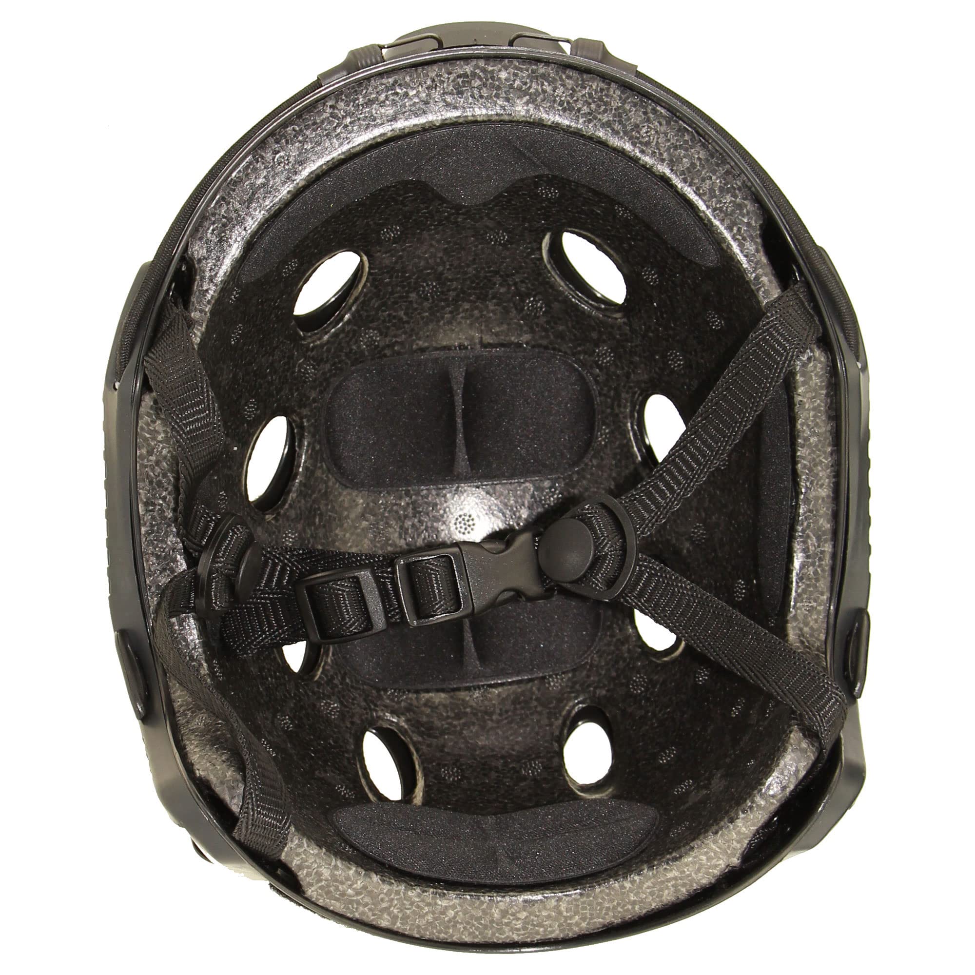 HYFAN Airsoft Snelle tactische helmen, PJ-stijl, ventilatie, eenvoudige snelle versie, beschermende uitrusting voor buitensporten, paintball-spellen (zwart