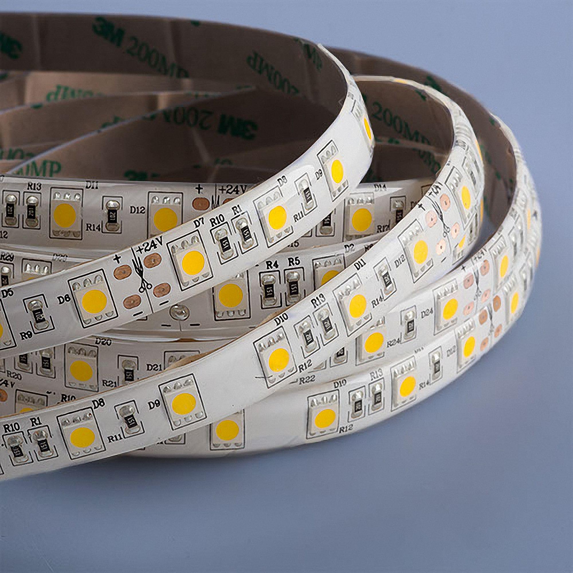 Mextronic Taśma LED 5050 ciepła biel (2700 K) 72 W 500 cm 24 V IP44