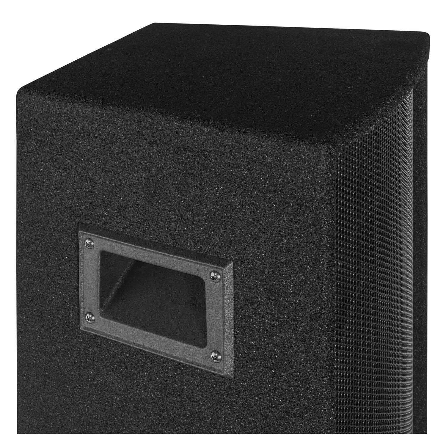 Vonyx SL6 PA Coppia di Altoparlanti da 6 Pollici 150 Watts, Altoparlanti passivi a 2 Vie per DJ, Musica, Megafonia, Presentazioni, Discorsi, Uso Domestico e/o Professionale