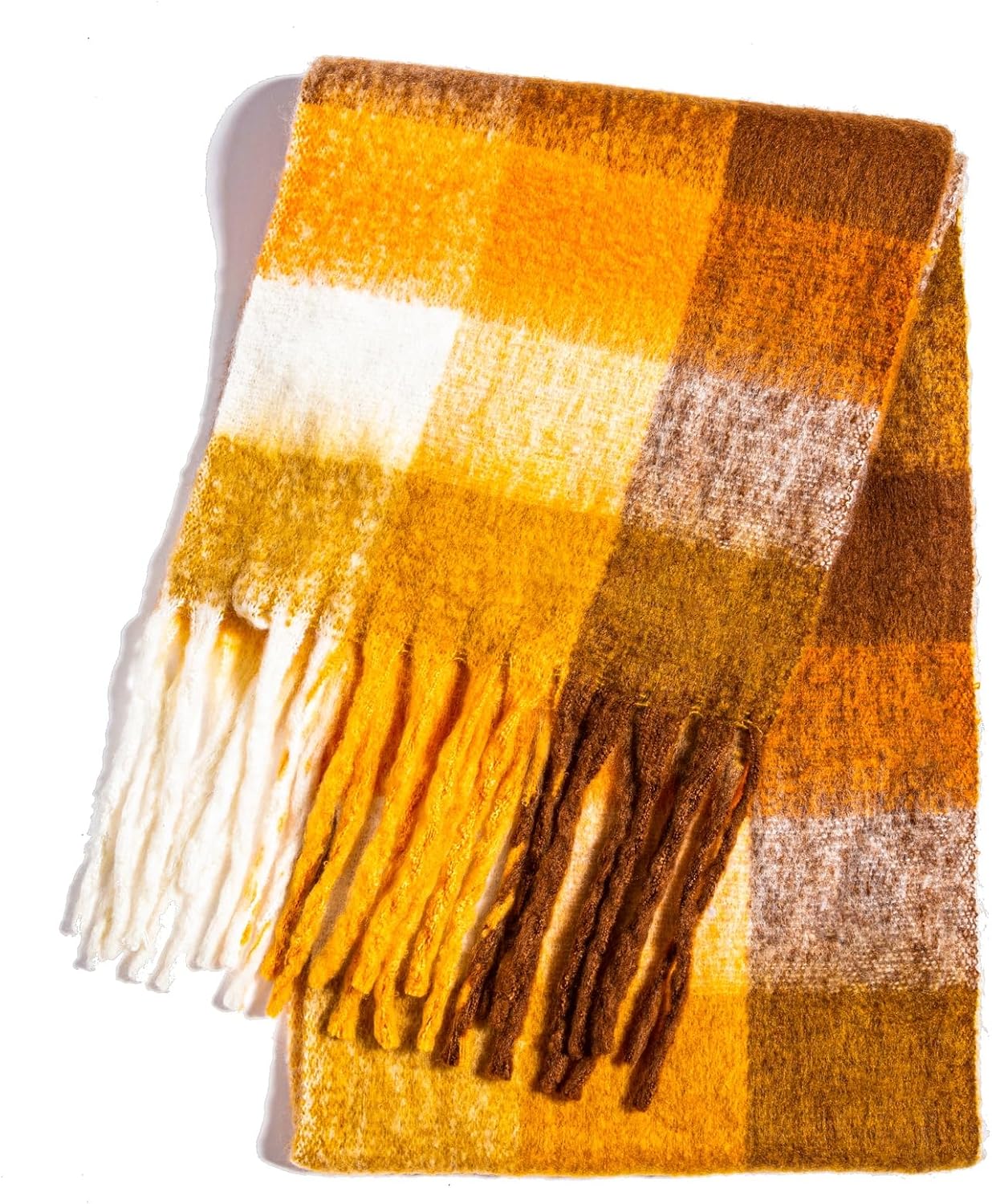 Winter Women Chunky Scarf Warm Blanket Big Thick Large Oversized Wrap Colorful Long Solid Scarves - Image 6