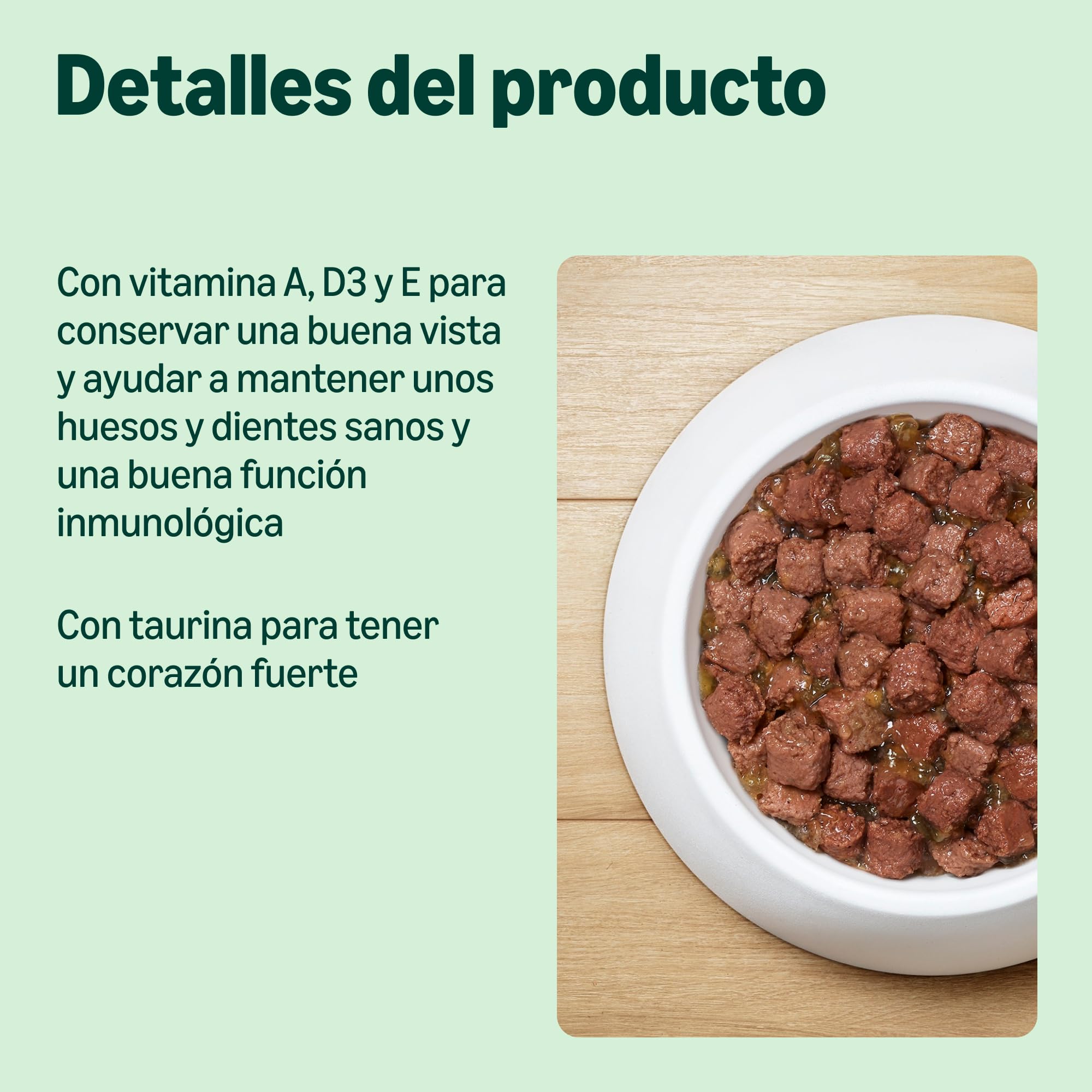 by Amazon - Comida húmeda sin cereales para gatos - Lata - Trozos de pollo en gelatina, 12 x 405 g