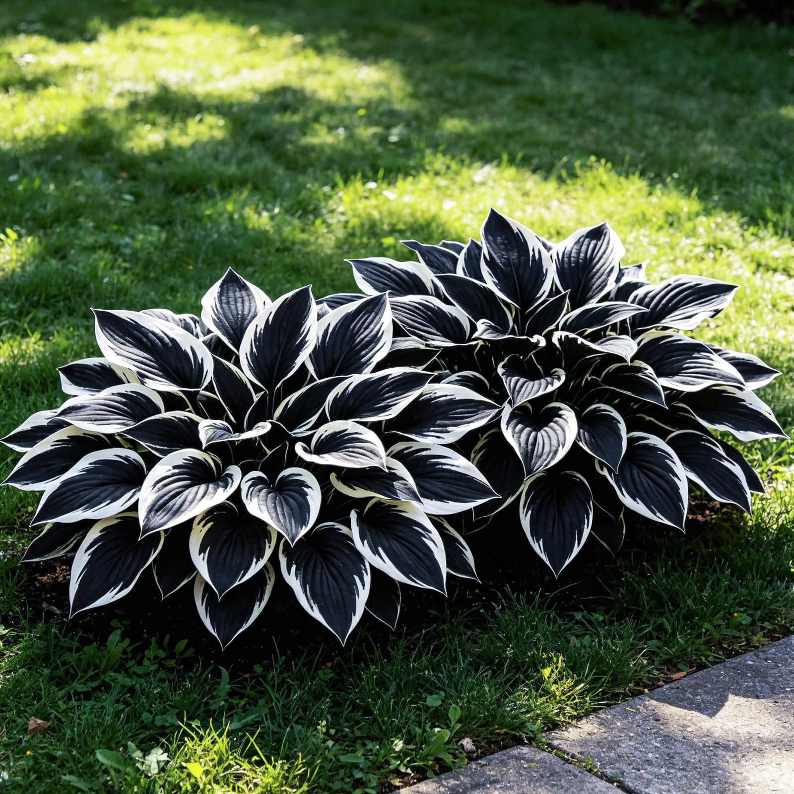 Perennial Hosta Bulbs for Planting-Rare-Color Brilliant-Easy Growing-Excellent Display-Perfect for Shade Garden&Potted-4bulbs-I