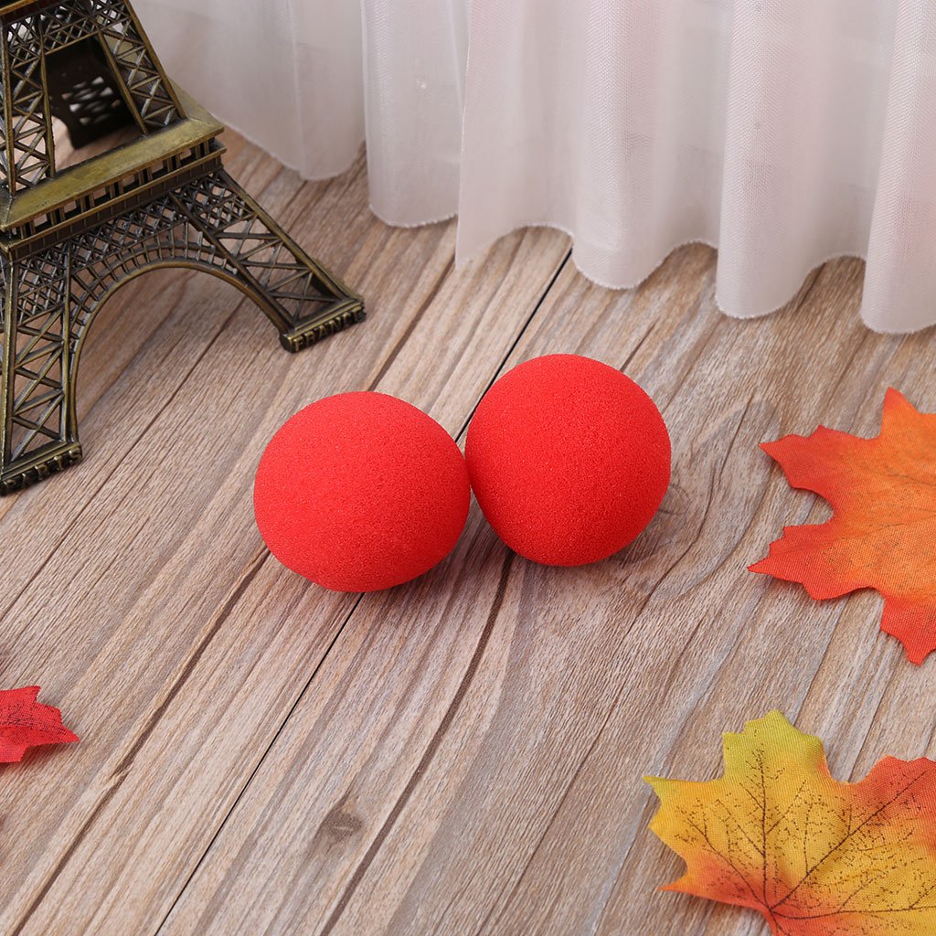 Palline di Spugna 3.5cm 10 Pezzi Rosso Street Stage Tricks
