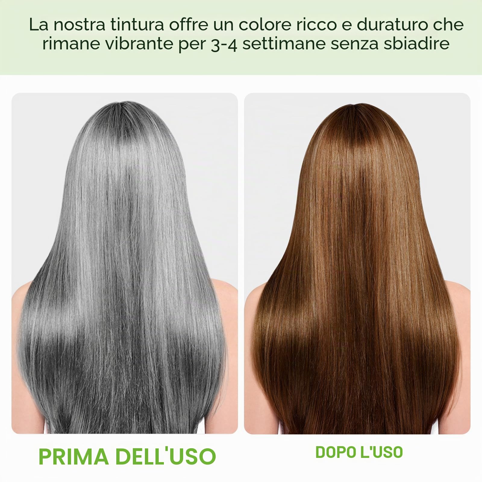 Shampoo colorante per capelli grigi 5 colori, 3 in 1, a lunga durata, shampoo per capelli istantanei, per uomini e donne, ingredienti aromatici (500 ml) (caffè)
