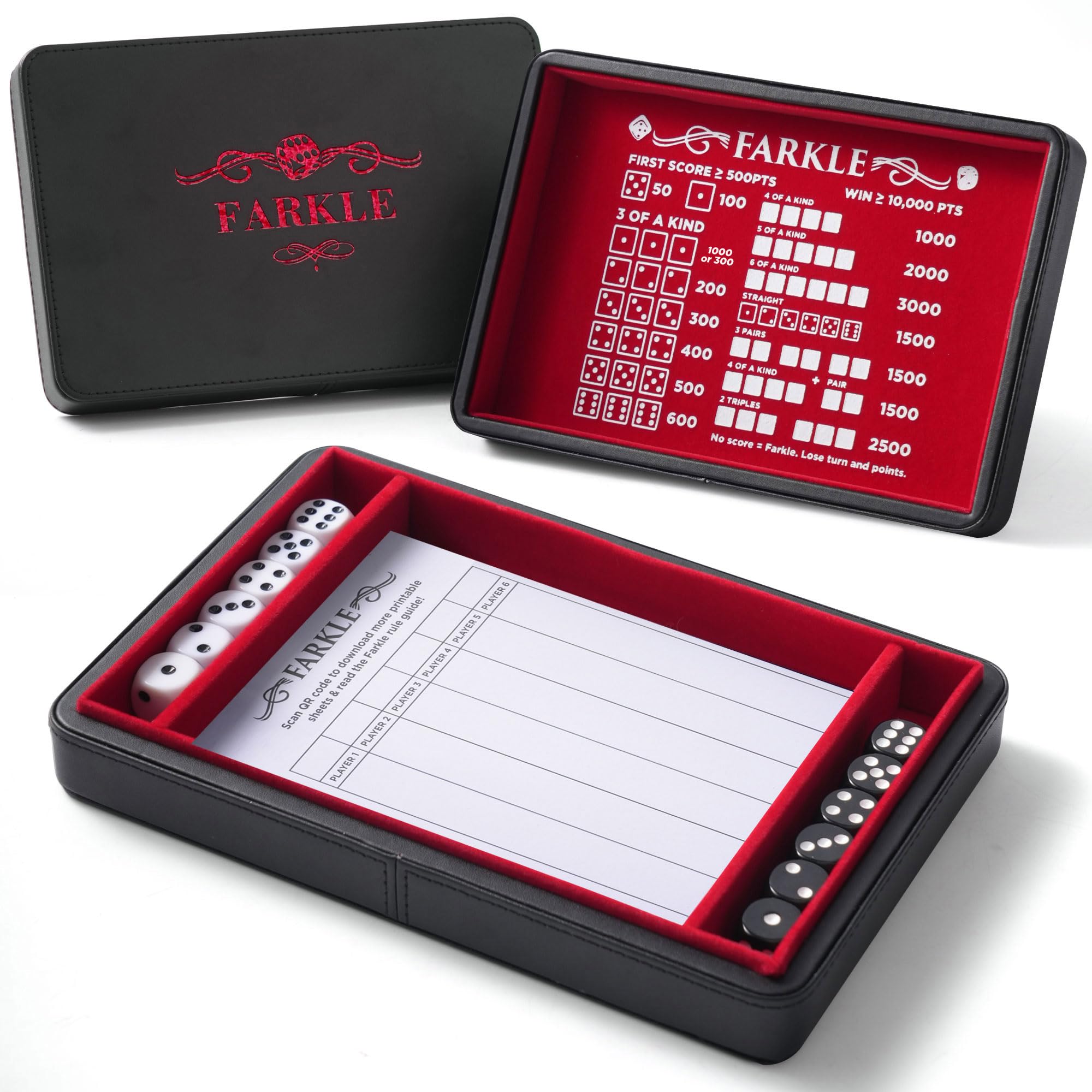 Amazon.com: Soar Forge Deluxe Farkle Dice Tray and Storage